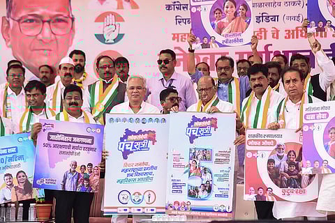 Sharad Pawar campaigns in Nagpur