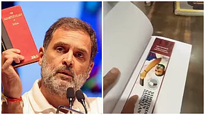 PTI/X : The BJP has alleged that blank copies of the Constitution were handed out at a Congress event in Nagpur.