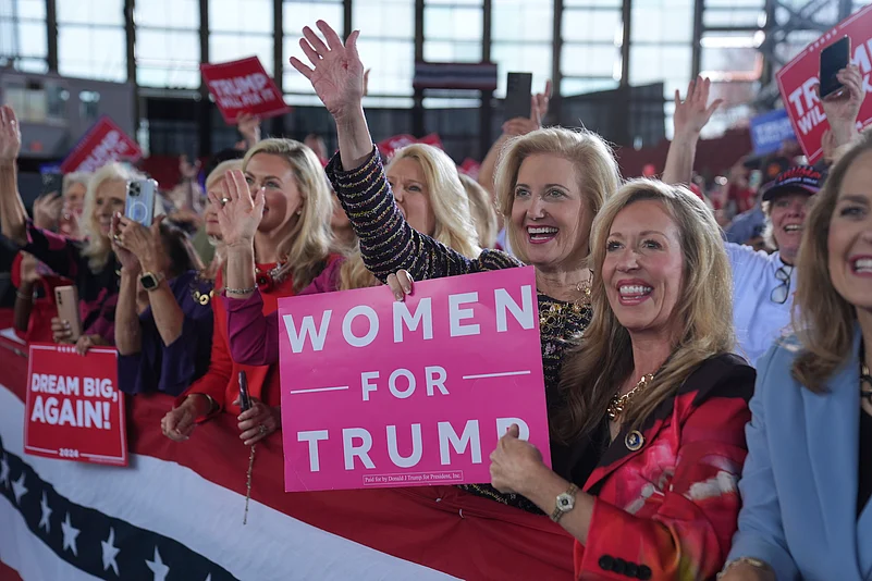 Women for Republican presidential nominee former President Donald Trump