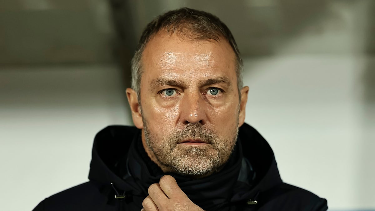 Barcelona head coach Hansi Flick - null