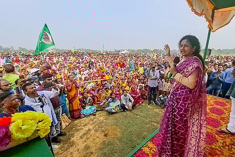 Kalpana Soren campaigns