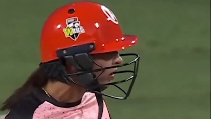 Harmanpreet Kaur Womens Big Bash League game between Melbourne Renegades and Perth Scorchers.