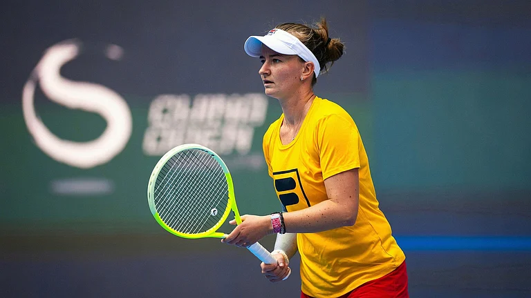 Barbora Krejcikova enters the WTA Finals 2024 semifinals. - Photo: X | Barbora Krejcikova