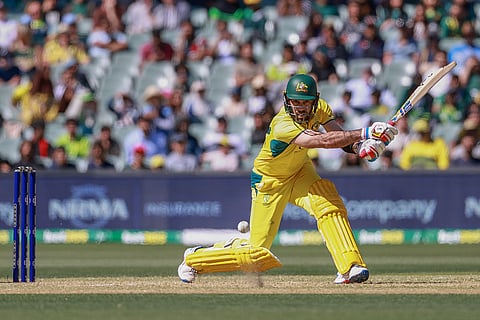 Australia vs Pakistan 2nd ODI: Australia's Glenn Maxwell plays a shot during 2nd ODI cricket