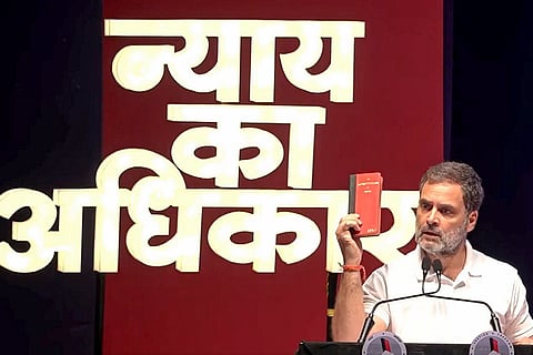 Rahul Gandhi addresses ‘Samvidhan Samman Sammelan’, in Nagpur