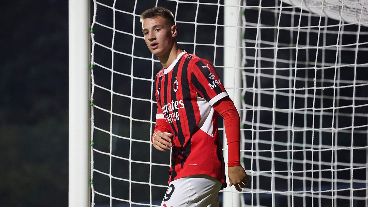 Milan youngster Francesco Camarda