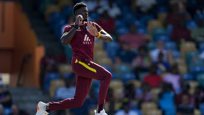 Photo: X | Anmar Goodridge-Boyce : West Indies fast bowler Alzarri Joseph.