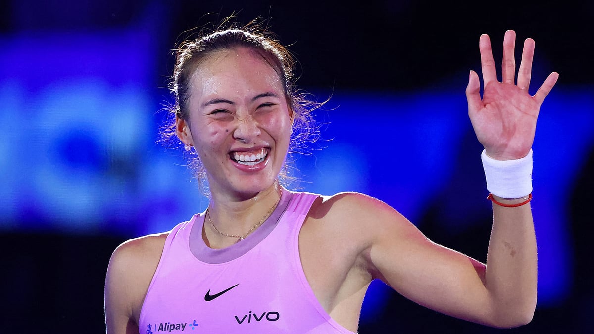 Qinwen Zheng reached the WTA Finals showpiece on Friday
