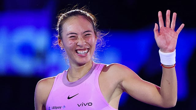 WTA Finals: Qinwen Zheng Edges Barbora Krejcikova To Reach Riyadh Showpiece