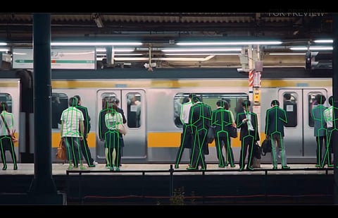 A Still from Humans in the Loop