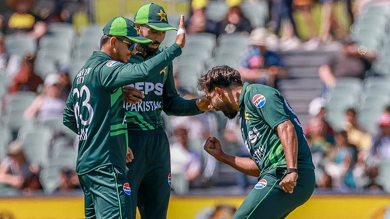 Australia vs Pakistan second ODI Cricket in Adelaide photos_Haris Rauf