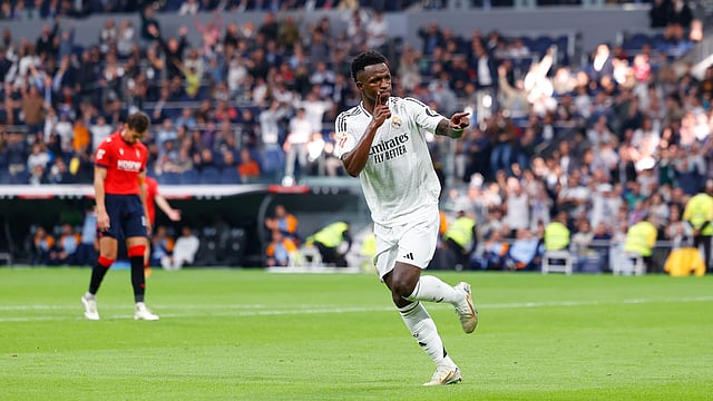 Real Madrid 4-0 Osasuna, La Liga 2024-25: Vinicius Hat-trick Helps Hosts To An Easy Win