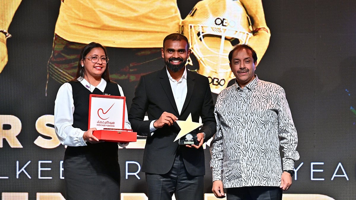 X/ @TheHockeyIndia : PR Sreejesh won the ‘Men’s Goalkeeper of the Year’ award for the 2023-24 season.