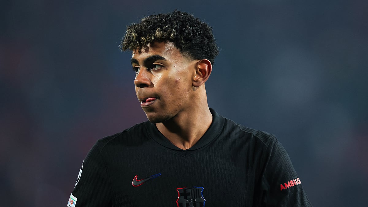 Lamine Yamal could miss Sunday's trip to Real Sociedad.