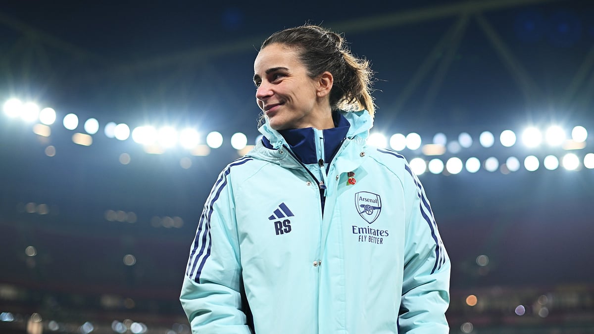 Arsenal interim head coach Renee Slegers.