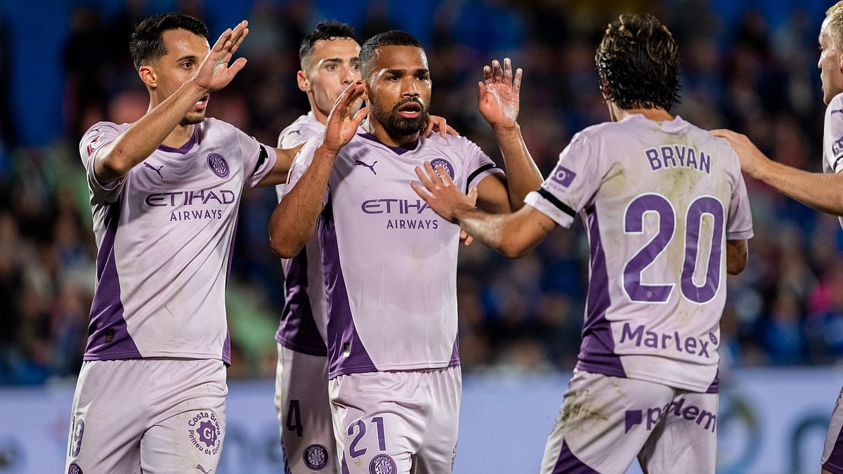 Yangel Herrera celebrates his winner