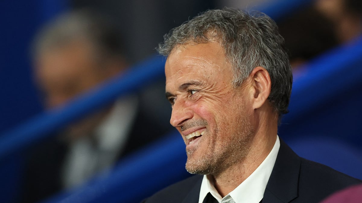 Paris Saint-Germain head coach Luis Enrique