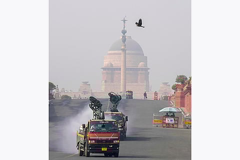 Weather: Pollution in Delhi
