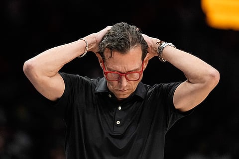 NBA: Hawks head coach Quin Snyder