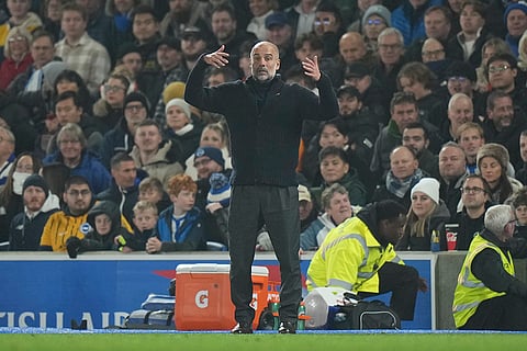 EPL 2024-25: Manchester City's head coach Pep Guardiola