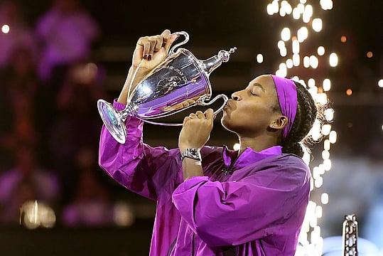 WTA Finals: Coco Gauff, 20, Pips Zheng Qinwen To Clinch Title For First Time