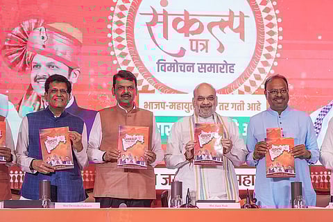 BJP manifesto for Maharashtra polls released
