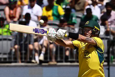 AUS Vs PAK, 3rd ODI: Australia's Adam Zampa bats against Pakistan