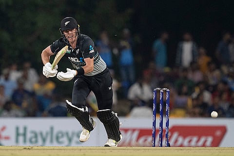 SL vs NZ 2nd T20: New Zealand's Josh Clarkson runs between the wickets