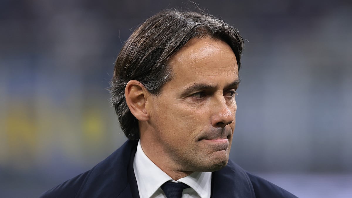 Inter head coach Simone Inzaghi - null