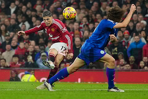 English Premier League: Manchester United vs Leicester City