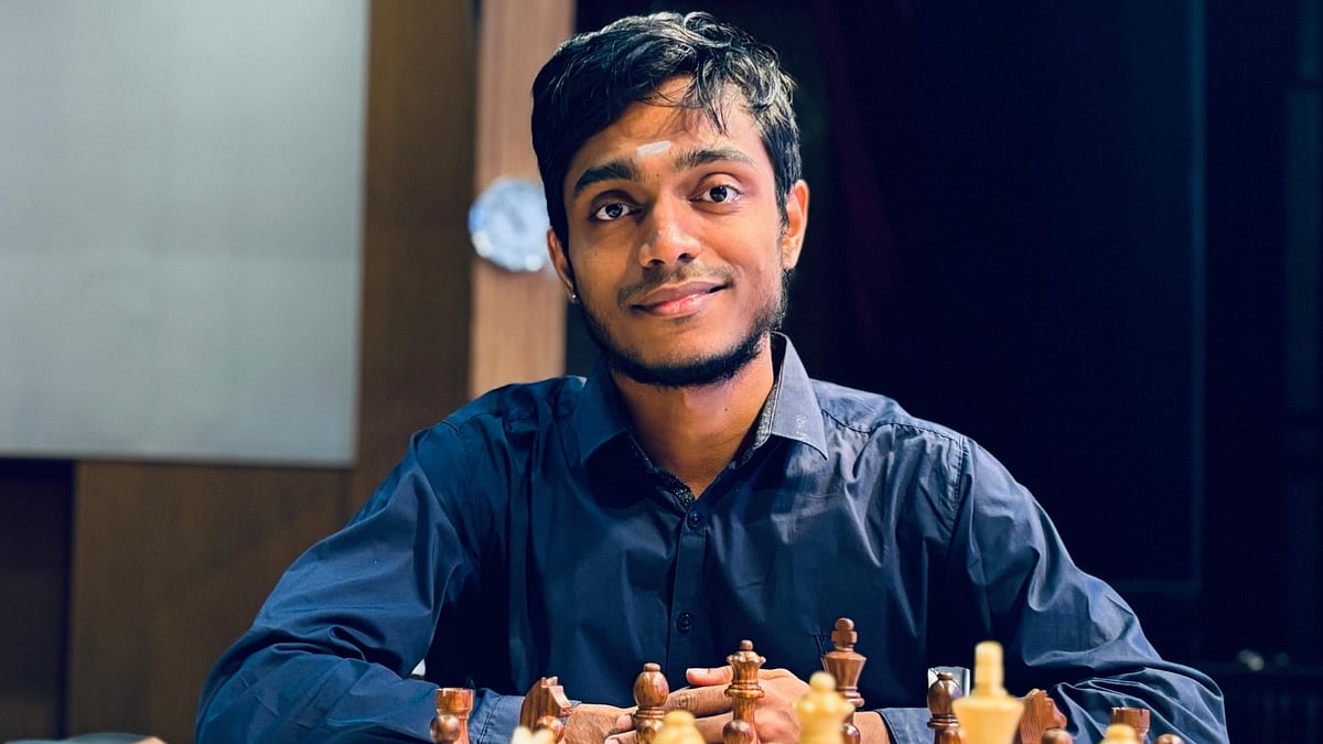 Grandmaster Aravindh Chithambaram.