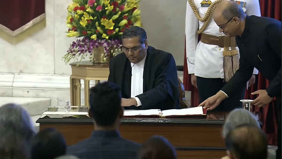 | Photo: PTI : Sanjiv Khanna Sworn In As 51st Chief Justice Of India