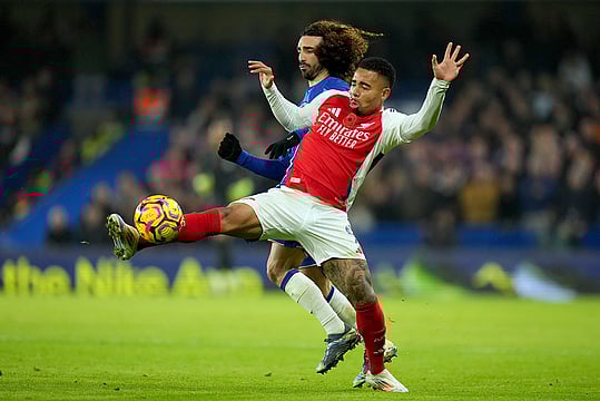 Premier League: Chelsea Hold Arsenal To 1-1 Draw; Gunners' Winless Run Stretches To Four Games