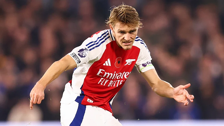 Martin Odegaard has just returned to action - null