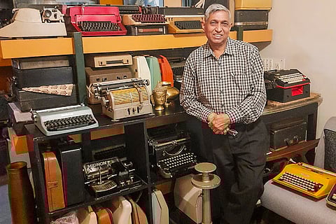 Indore man's collection of vintage typewriters