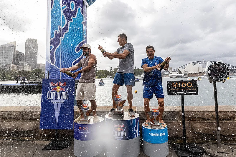 Red Bull Cliff Diving World Series in Sydney, Australia photos_Carlos Gimeno