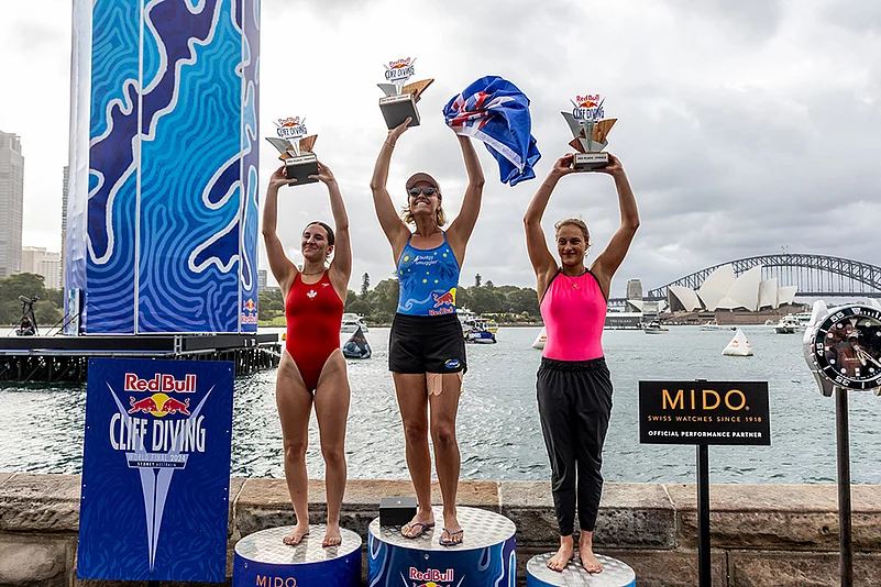 Red Bull Cliff Diving World Series in Sydney, Australia photos_Simone Leathead