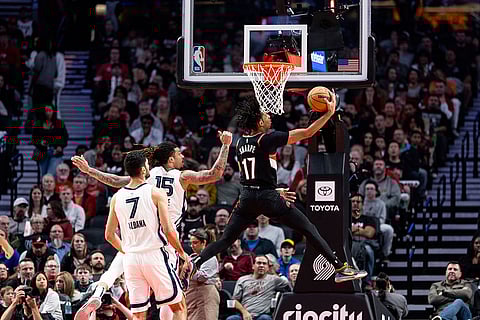 NBA: Memphis Grizzlies vs Portland Trail Blazers