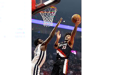 Memphis Grizzlies vs Portland Trail Blazers