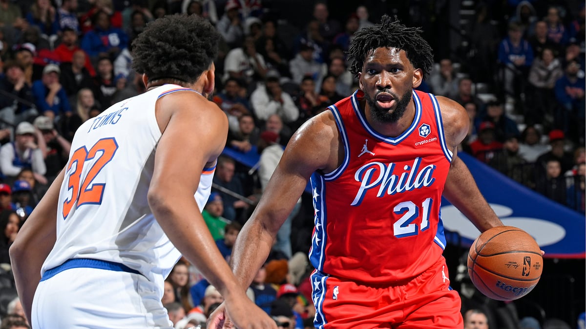 Joel Embiid made his return to the Philadelphia 76ers on Tuesday