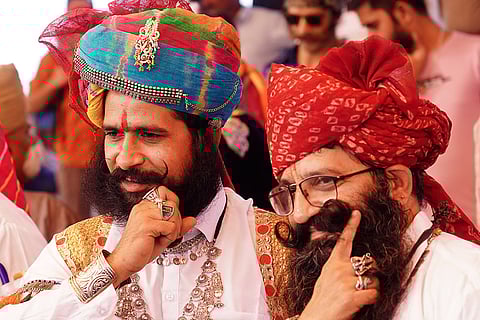 Moustache competition at Pushkar fair