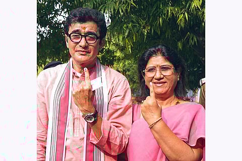 J'khand polls phase 1: Ajoy Kumar casts vote
