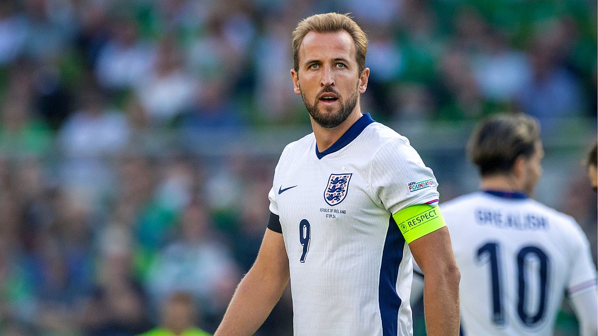 England captain Harry Kane - null