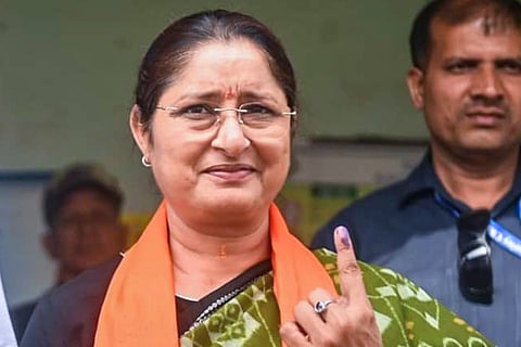 J'khand polls phase 1: Annapurna Devi casts vote