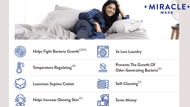 Outstanding Features In Miracle-Made Sheets