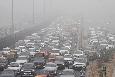 Weather: Dense fog in Gurugram