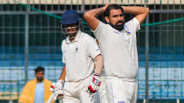 Mohammed Shami: Star Pacer Announces His Return With A Wicket In Ranji Trophy For Bengal