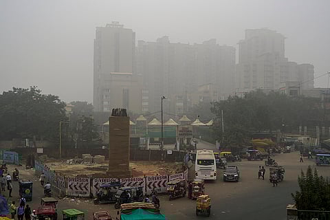 Weather: Fog in New Delhi
