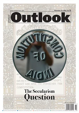 Outlook cover art on secularism