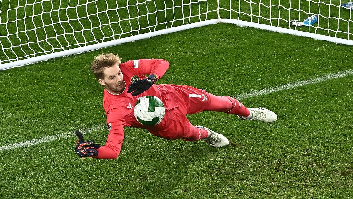 Caoimhin Kelleher kept out a penalty in Dublin